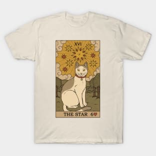The Star - Cats Tarot T-Shirt